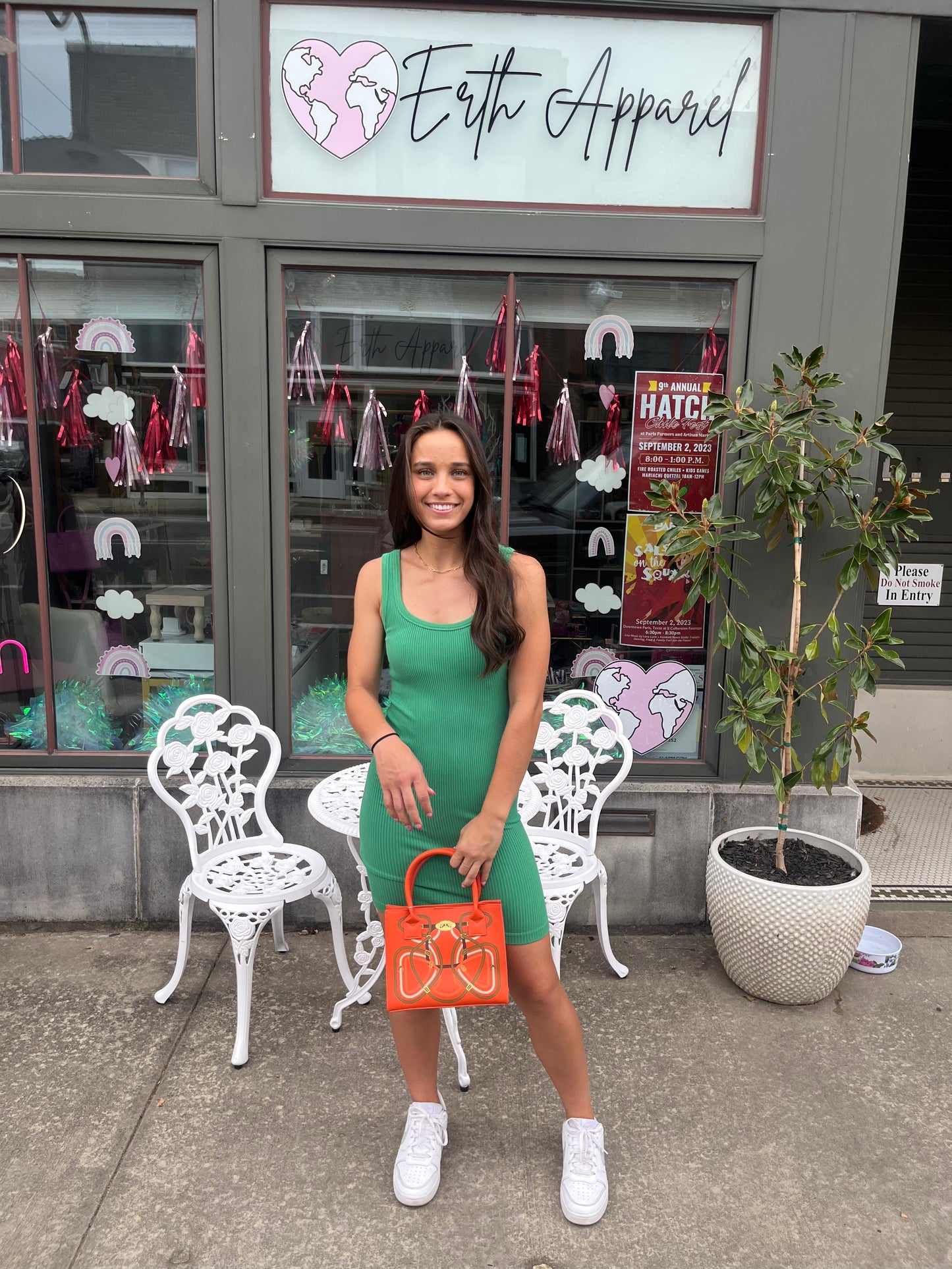 Mini Modern Tote - Hotmes Belts (Tangerine Orange)