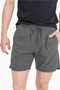 Men's Grey Wave Short Shorts