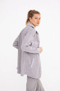 Waffle / Knit Button Up